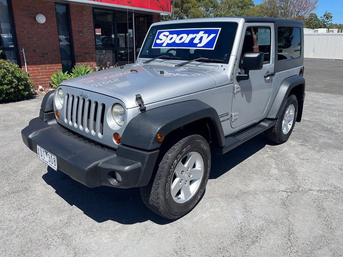 2010 Jeep Wrangler Sport JK MY10 4X4 Stone White