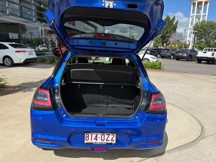 2024 Suzuki Swift Hybrid Plus UZ Frontier Blue Pearl with Black Roof