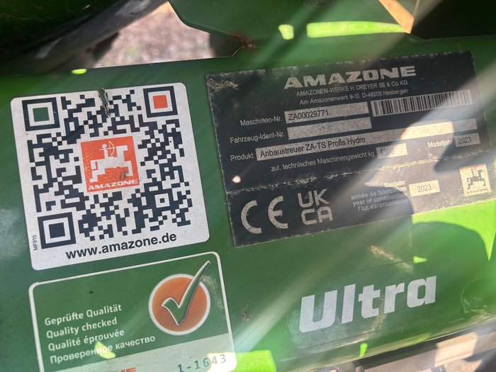 2023 AMAZONE ZA TS 4200 HYDRO