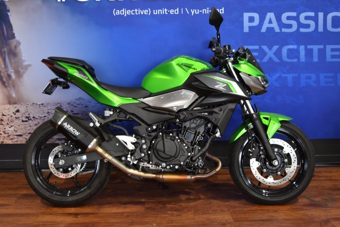2024 Kawasaki Z500 Green