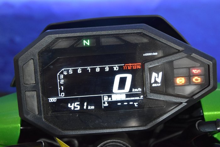 2024 Kawasaki Z500 Green