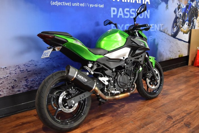 2024 Kawasaki Z500 Green