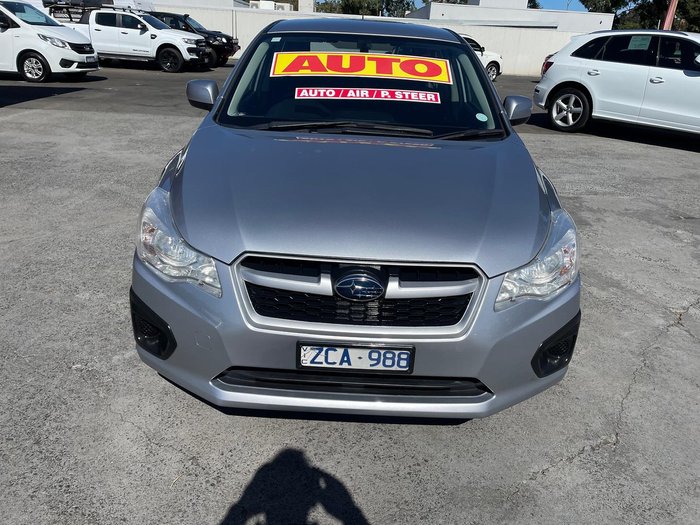 2012 Subaru Impreza 2.0i G4 MY12 AWD Ice Silver