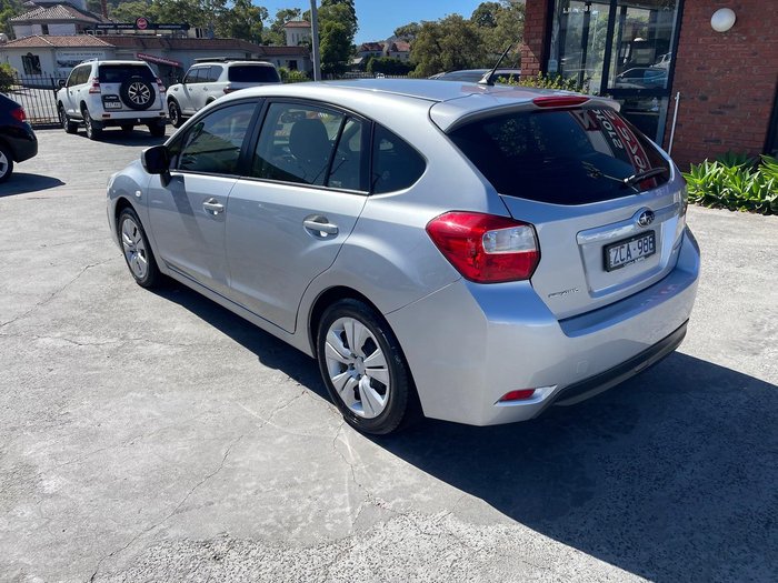 2012 Subaru Impreza 2.0i G4 MY12 AWD Ice Silver