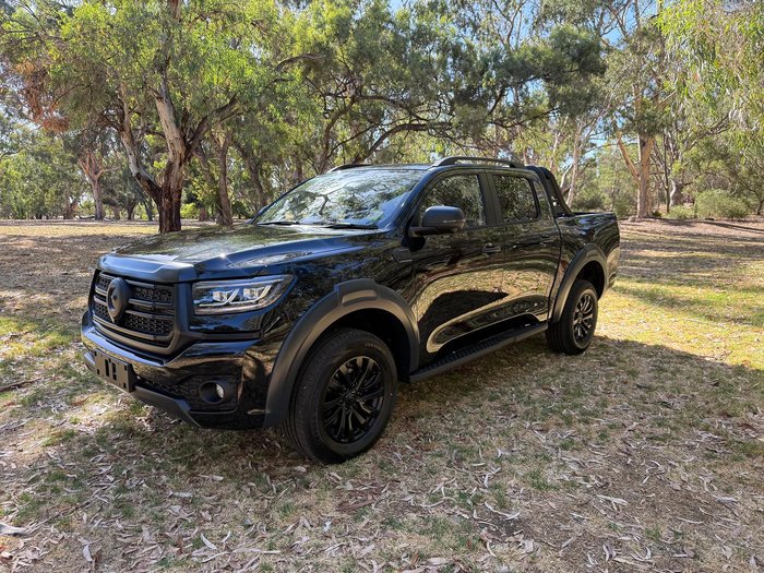 2025 GWM Cannon Vanta NPW 4X4 Dual Range Crystal Black