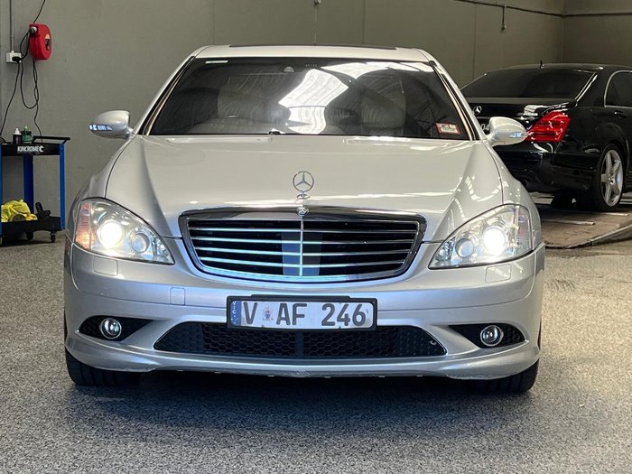 2008 Mercedes-Benz S-Class S350 W221 MY08 Iridium Silver
