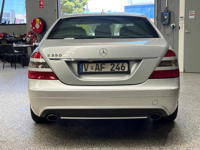 2008 Mercedes-Benz S-Class S350 W221 MY08 Iridium Silver