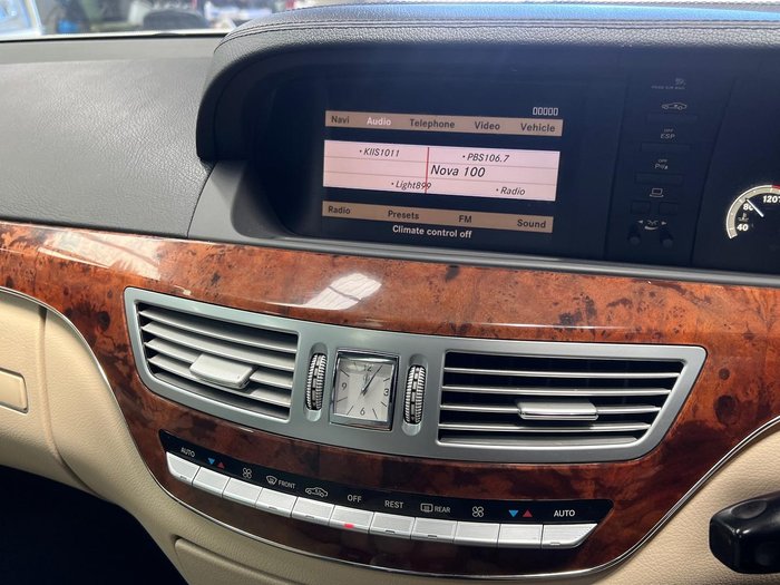 2008 Mercedes-Benz S-Class S350 W221 MY08 Iridium Silver