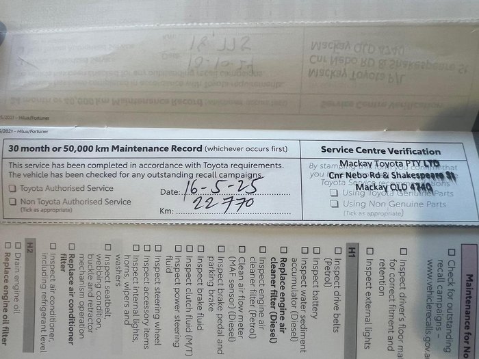 2022 Toyota Fortuner GX