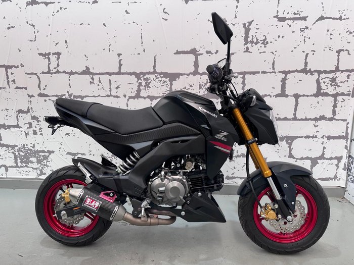 2021 Kawasaki Z125 PRO (BR125J) Z Black