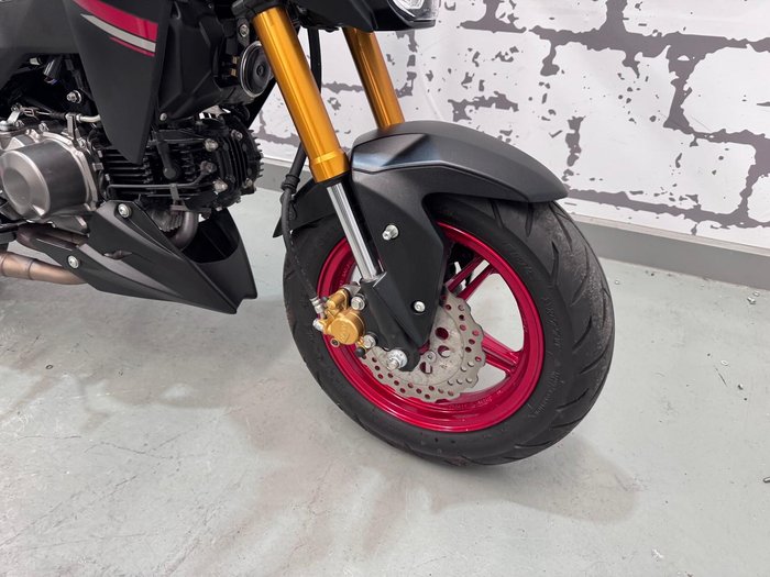 2021 Kawasaki Z125 PRO (BR125J) Z Black