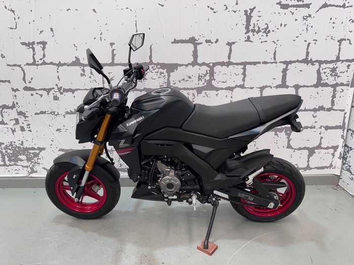 2021 Kawasaki Z125 PRO (BR125J) Z Black