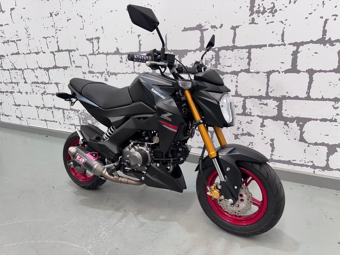 2021 Kawasaki Z125 PRO (BR125J) Z Black