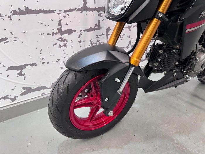 2021 Kawasaki Z125 PRO (BR125J) Z Black