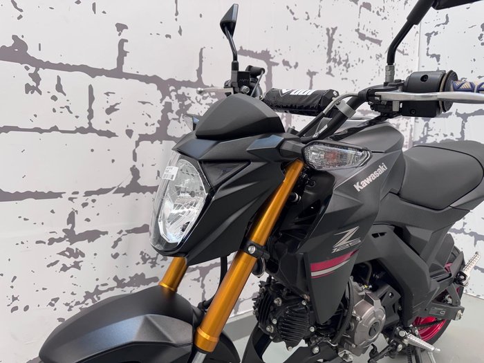 2021 Kawasaki Z125 PRO (BR125J) Z Black