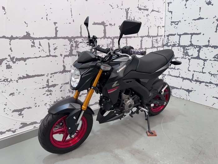 2021 Kawasaki Z125 PRO (BR125J) Z Black