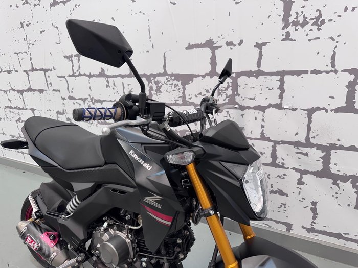 2021 Kawasaki Z125 PRO (BR125J) Z Black