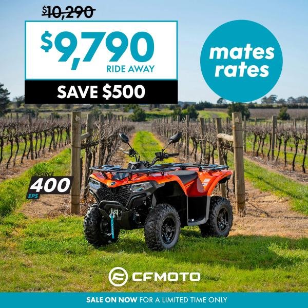 2026 CF Moto CFORCE 400 EPS ORANGE