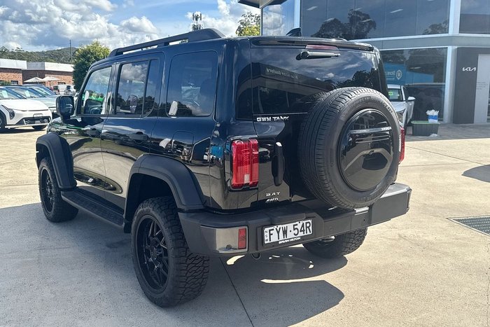 2025 GWM Tank 300 Ultra P01 4X4 On Demand Crystal Black (N101)