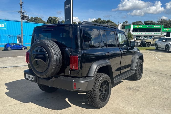 2025 GWM Tank 300 Ultra P01 4X4 On Demand Crystal Black (N101)