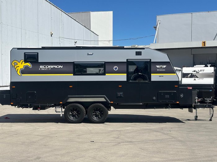 2026 JB Caravans 20'6 Scorpion Sting Rear Door