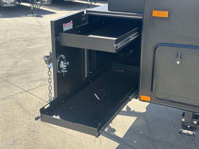 2026 JB Caravans 20'6 Scorpion Sting Rear Door