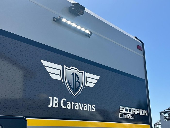 2026 JB Caravans 20'6 Scorpion Sting Rear Door