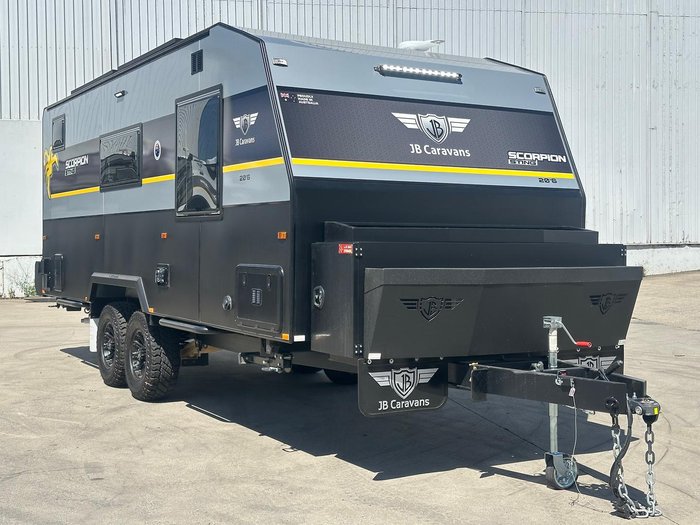 2026 JB Caravans Scorpion Sting 20'6 Rear Door