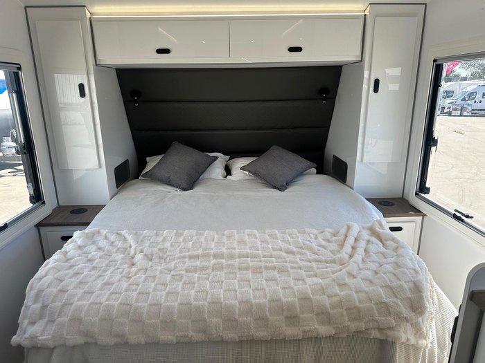 2026 JB Caravans Gator X 18'6 Tandem Axle Rear Door