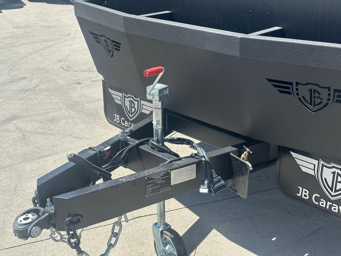 2026 JB Caravans Gator X 18'6 Tandem Axle Rear Door