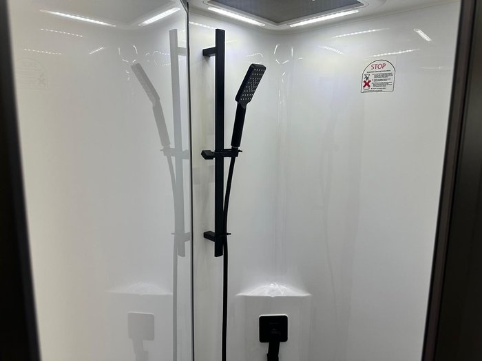 2026 JB Caravans Gator X 18'6 Tandem Axle Rear Door