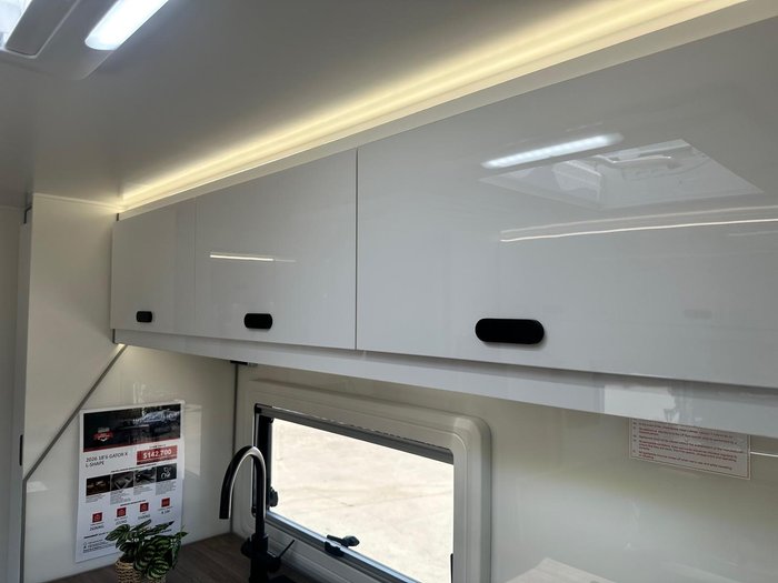 2026 JB Caravans Gator X 18'6 Tandem Axle Rear Door