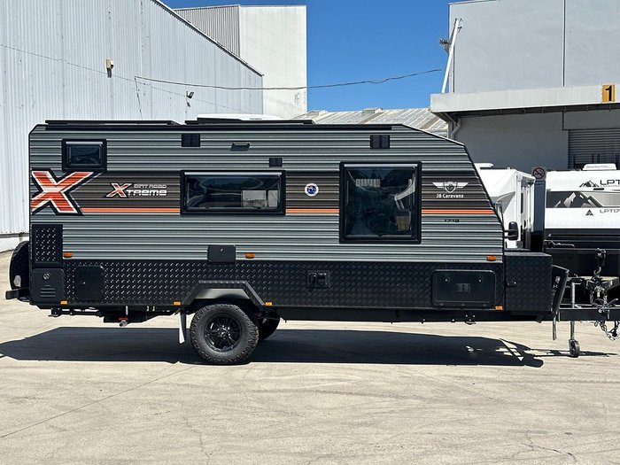2026 JB Caravans 17'10 Dirt Road Xtreme Rear Door