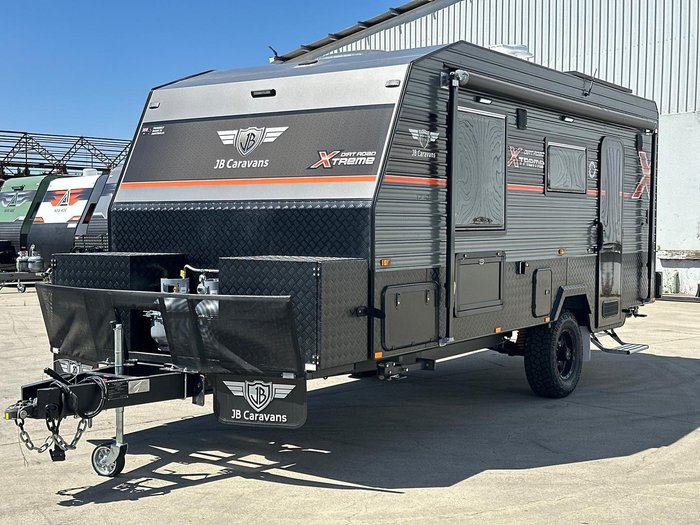 2026 JB Caravans 17'10 Dirt Road Xtreme Rear Door