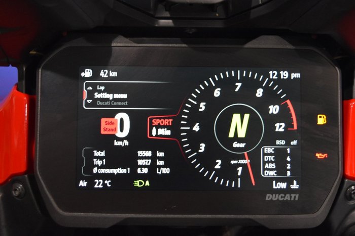 2023 Ducati MULTISTRADA V4 RALLY Red