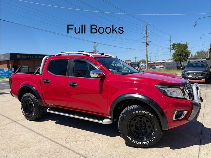 2016 Nissan Navara ST-X D23 Series 2 4X4 Dual Range Burning Red