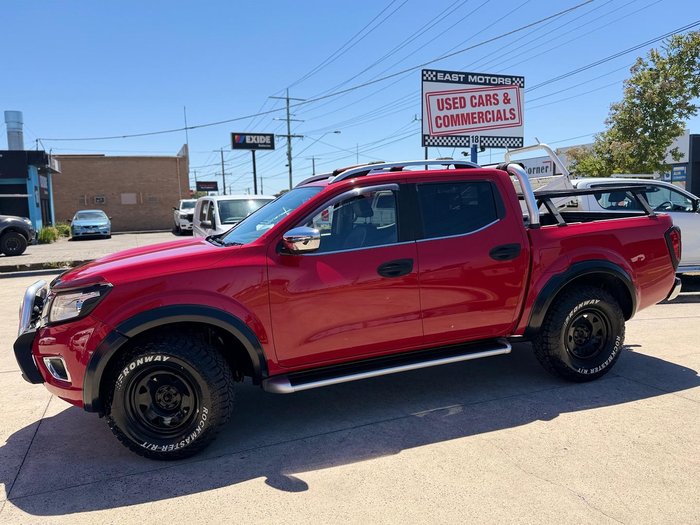 2016 Nissan Navara ST-X D23 Series 2 4X4 Dual Range Burning Red
