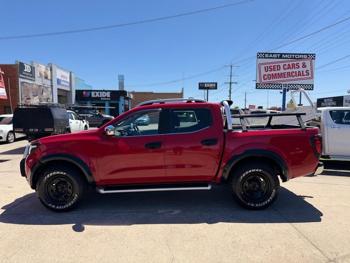 2016 Nissan Navara ST-X D23 Series 2 4X4 Dual Range Burning Red