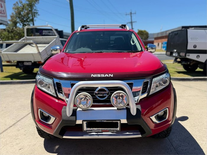 2016 Nissan Navara ST-X D23 Series 2 4X4 Dual Range Burning Red