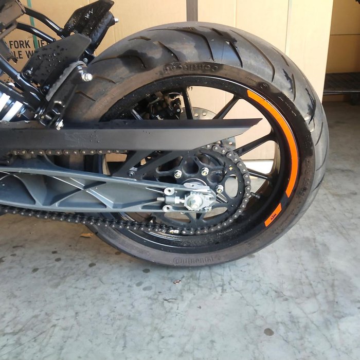 2022 KTM 390 Duke Duke White