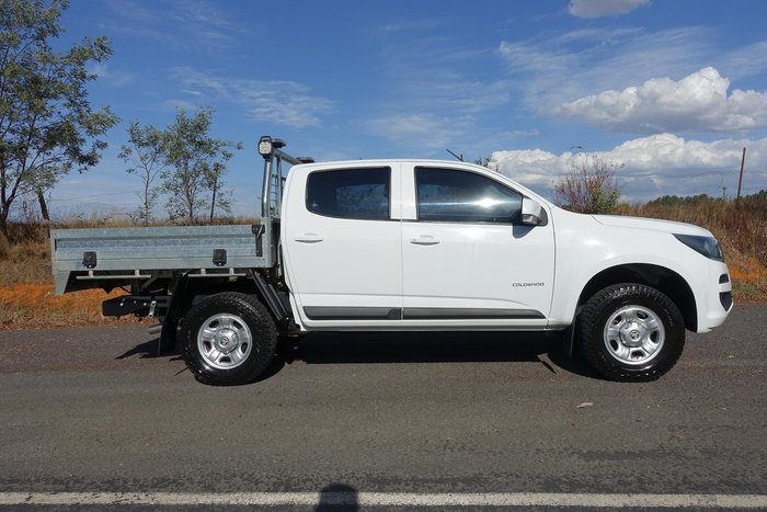 2017 Holden Colorado LS RG MY18 4x2 Summit White
