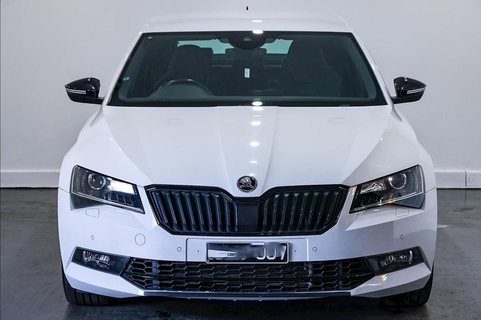 2018 SKODA Superb 206TSI SportLine NP MY18.5 4X4 Constant Moon White