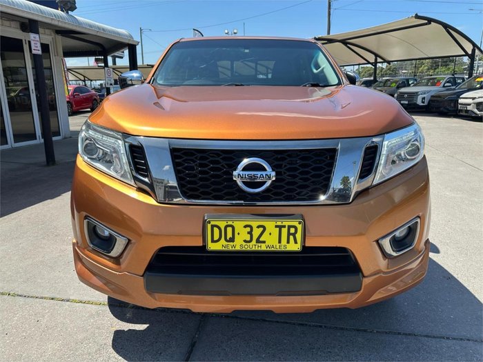 2017 Nissan Navara ST N-SPORT D23 Series 2 4X4 Dual Range Orange