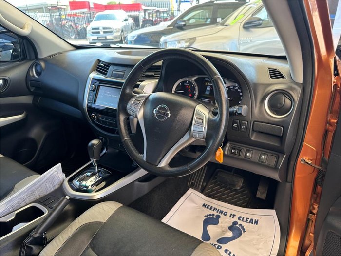 2017 Nissan Navara ST N-SPORT D23 Series 2 4X4 Dual Range Orange