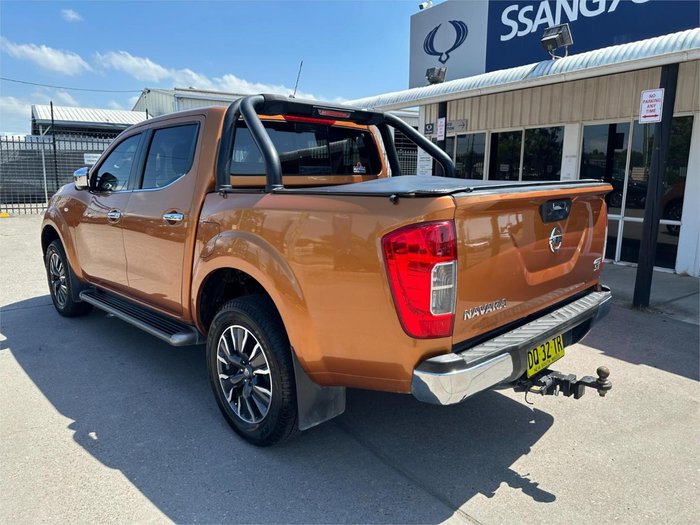 2017 Nissan Navara ST N-SPORT D23 Series 2 4X4 Dual Range Orange
