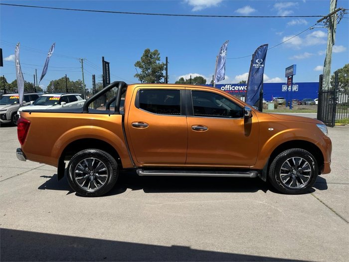 2017 Nissan Navara ST N-SPORT D23 Series 2 4X4 Dual Range Orange