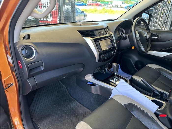 2017 Nissan Navara ST N-SPORT D23 Series 2 4X4 Dual Range Orange