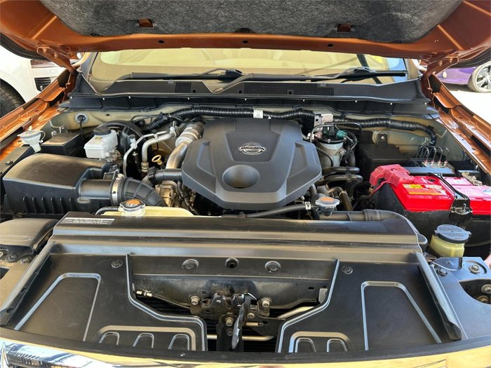 2017 Nissan Navara ST N-SPORT D23 Series 2 4X4 Dual Range Orange