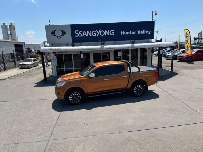 2017 Nissan Navara ST N-SPORT D23 Series 2 4X4 Dual Range Orange