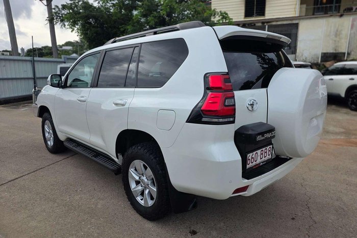 2020 Toyota Landcruiser Prado GXL GDJ150R 4X4 Dual Range White